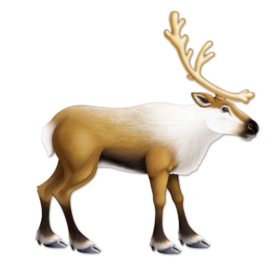 REINDEER GIANT JOINTED CUT OUT