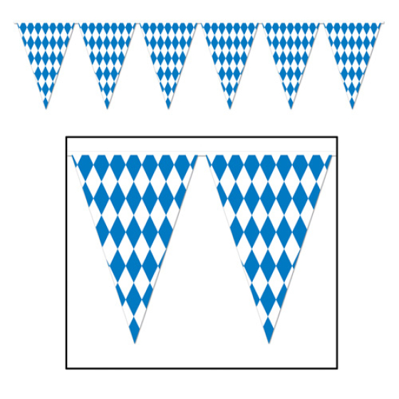 OKTOBERFEST PENNANT BANNER - GIGANTIC 36M