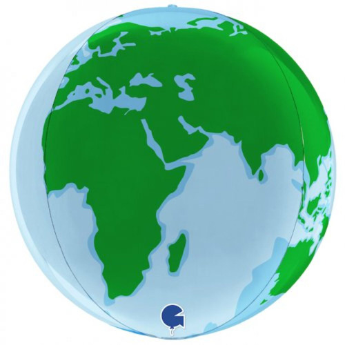 FOIL SUPERSHAPE - WORLD GLOBE 15"