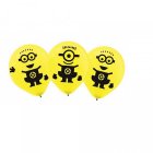 BALLOONS LATEX - MINION PACK OF 6