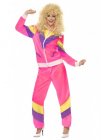1980'S SHELL TRACK SUIT COSTUME FOR LADIES - LARGE