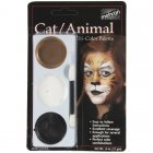 MEHRON TRI-COLOUR MAKEUP PALETTE - CAT/ANIMAL