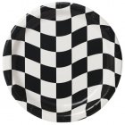 CHECKERED FLAG LUNCH PLATES - PACK OF 8