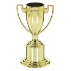 MELBOURNE CUP GOLD TROPHY AWARDS 12CM - FAVOUR PACK OF 8