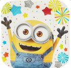 MINION PARTY LUNCH PLATES - PACK OF 8