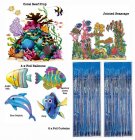 A UNDER THE SEA PARTY LARGE DECORATION VALUE PACK 8 - LAST ONE
