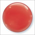 BUBBLE BALLOON - SOLID COLOUR DECOR RED PACK OF 4